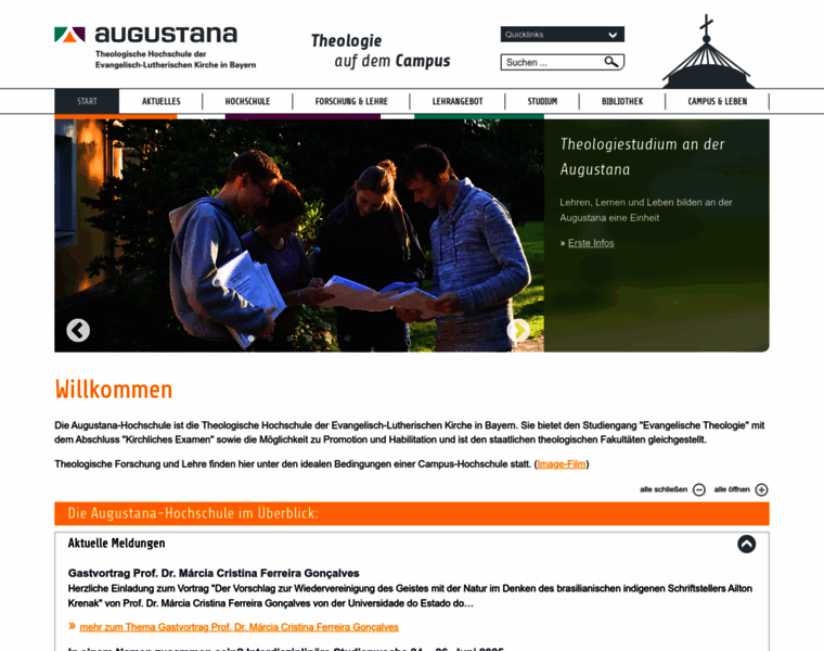 Augustana.de thumbnail Augustana.de thumbnail