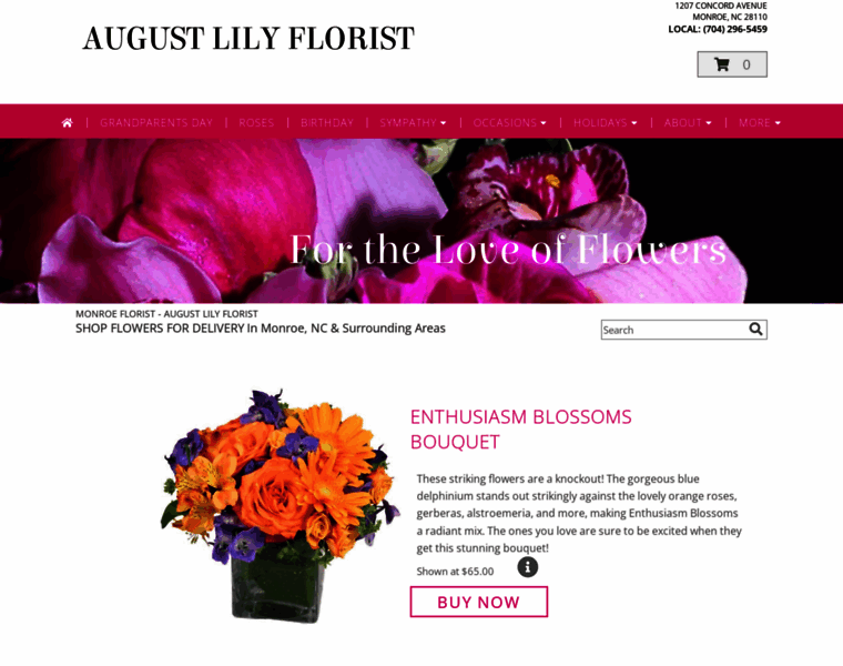 Augustlilyfloristmonroe.com thumbnail Augustlilyfloristmonroe.com thumbnail