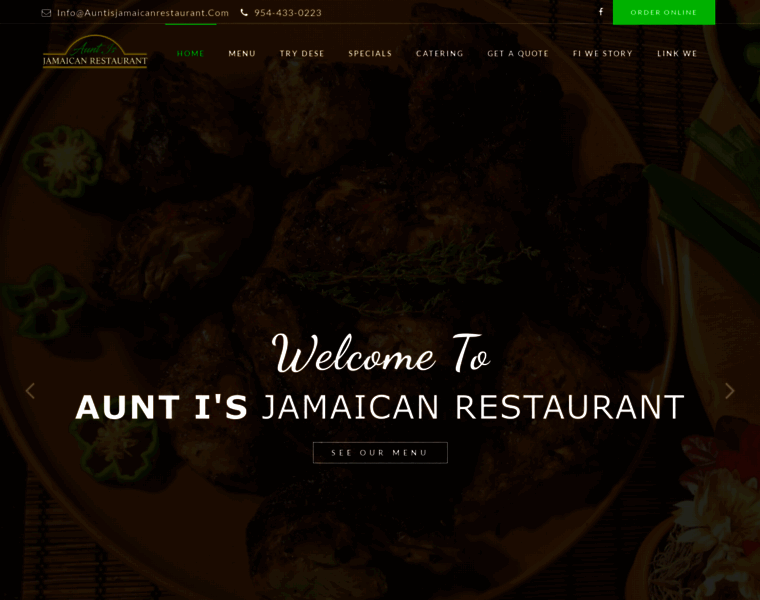 Auntisjamaicanrestaurant.com thumbnail
