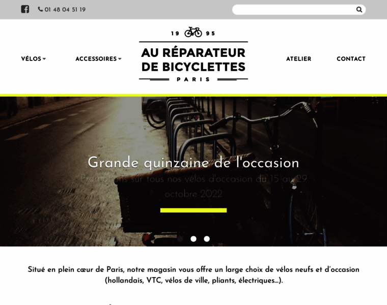 Aureparateurdebicyclettes.fr thumbnail