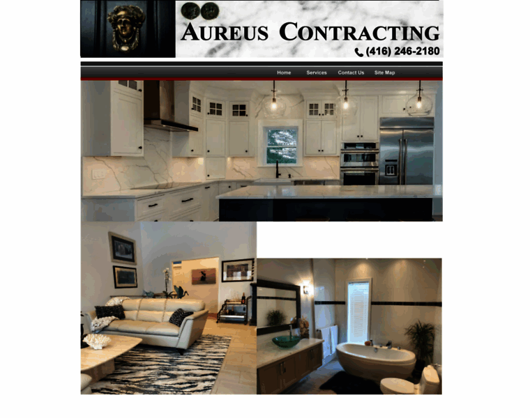 Aureuscontracting.com thumbnail