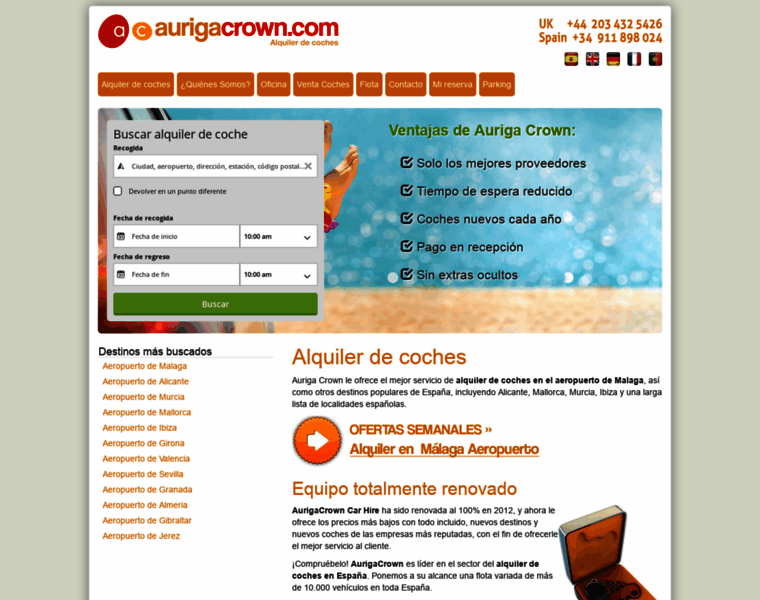 Aurigacrown.com thumbnail