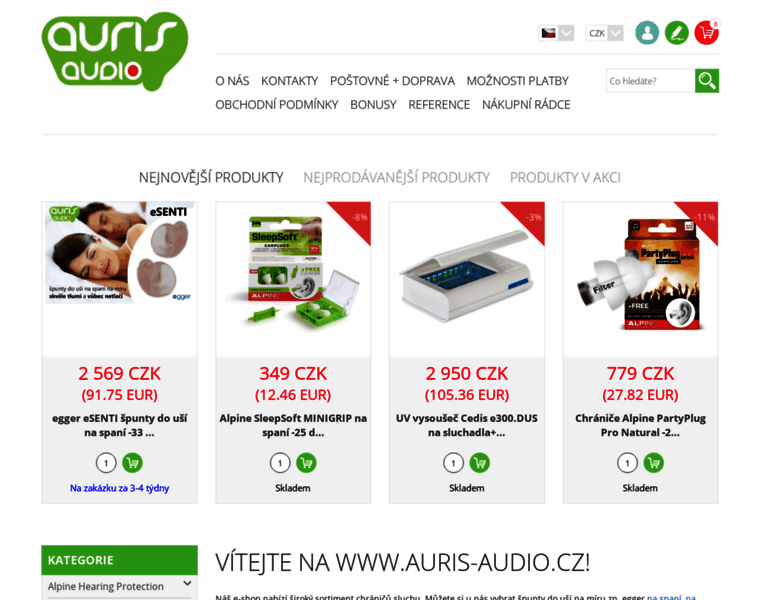 Auris-audio.cz thumbnail