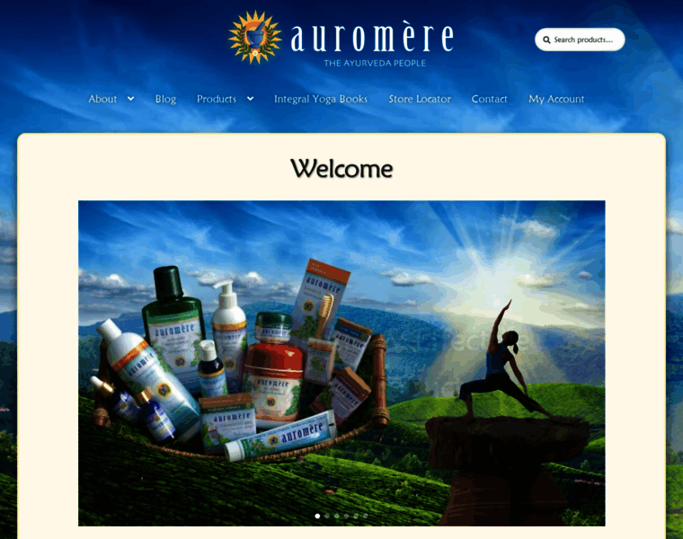 Auromere.com thumbnail