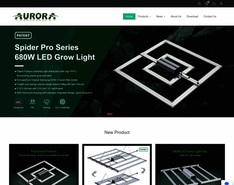 Aurora-grow.com thumbnail