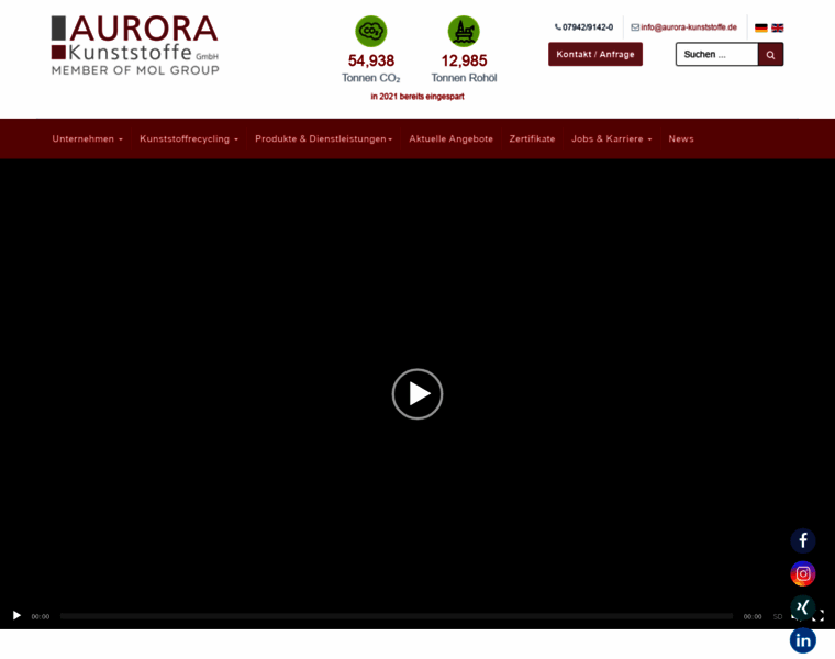 Aurora-kunststoffe.de thumbnail