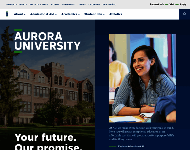 Aurora.edu thumbnail