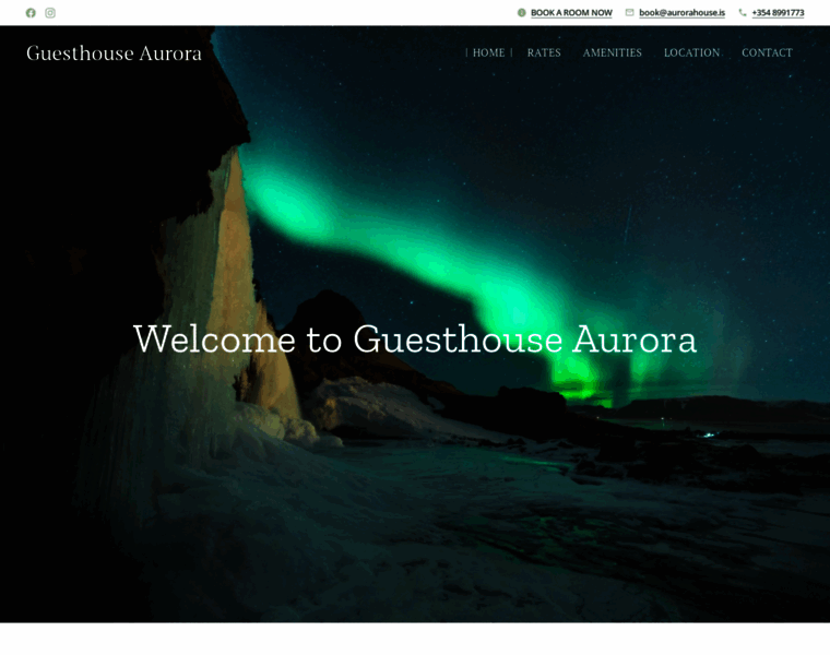 Aurorahouse.is thumbnail