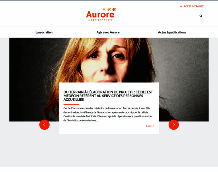 Aurore.asso.fr thumbnail