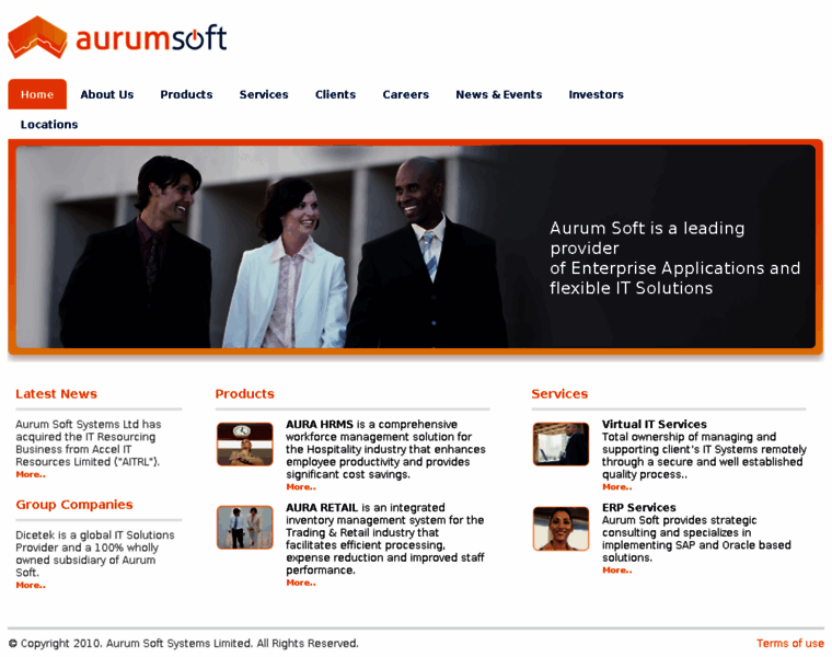 Aurumsoftsystems.com thumbnail