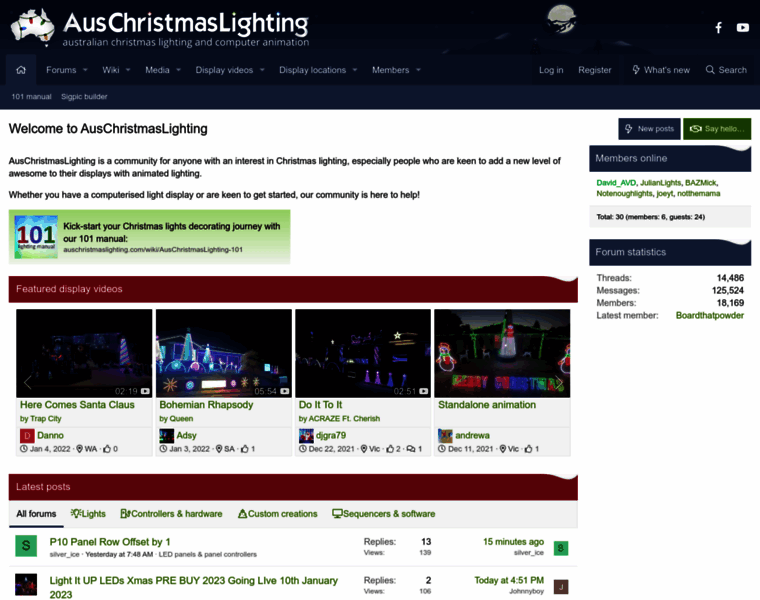 Auschristmaslighting.com thumbnail