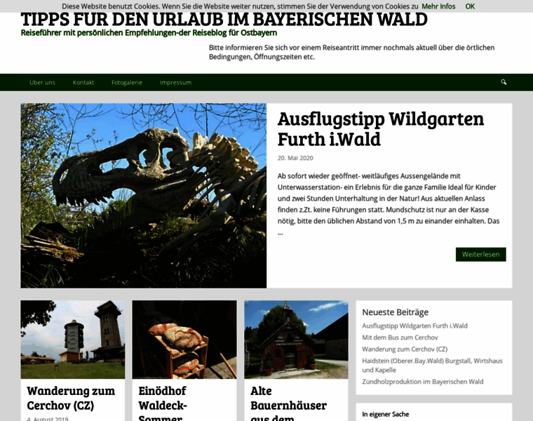 Ausflugszielebayerischerwald.de thumbnail