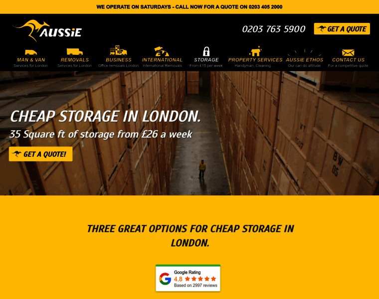 Aussie-storage.co.uk thumbnail