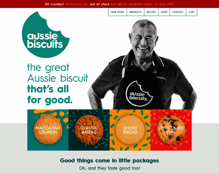 Aussiebiscuits.com.au thumbnail