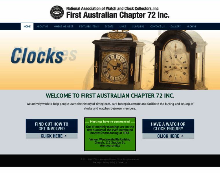 Aussieclocks.com.au thumbnail