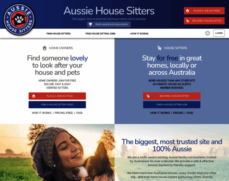 Aussiehousesitters.com.au thumbnail