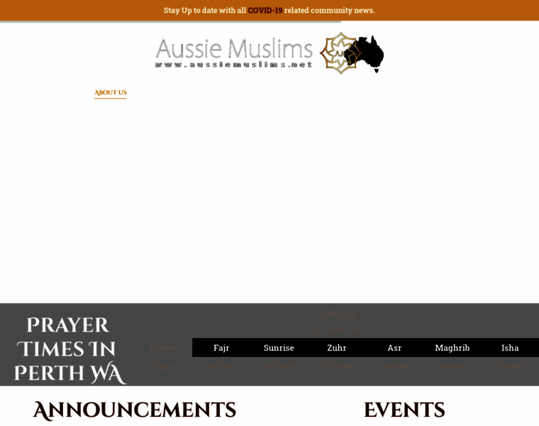 Aussiemuslims.net thumbnail