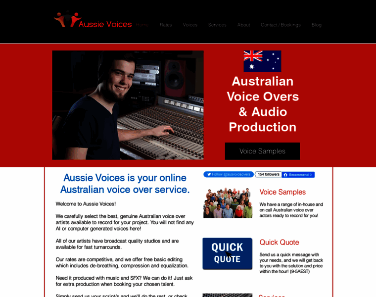 Aussievoices.com.au thumbnail