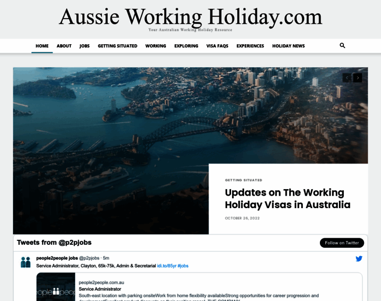 Aussieworkingholiday.com thumbnail