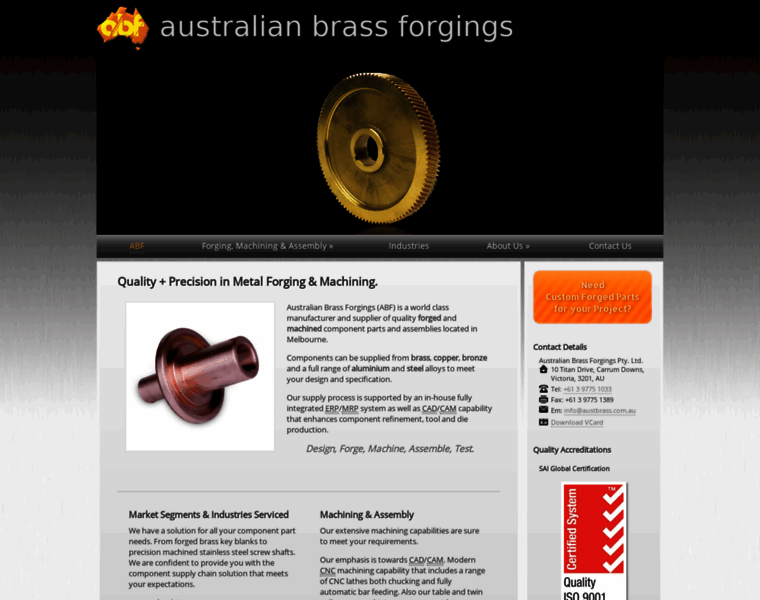Austbrass.com.au thumbnail