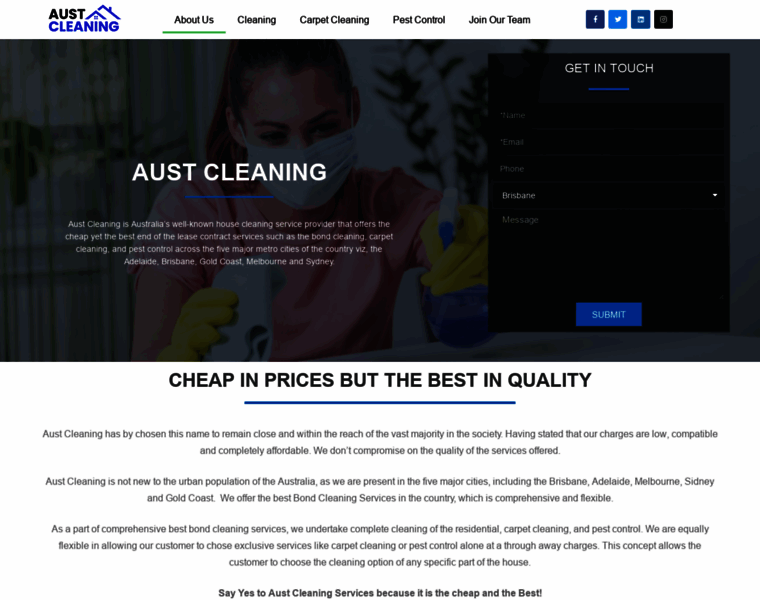 Austcleaning.com thumbnail