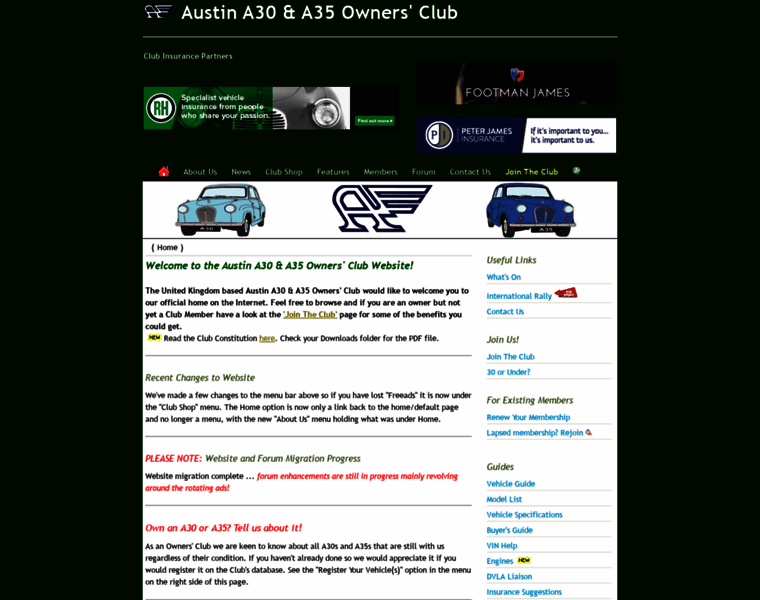 Austina30a35ownersclub.co.uk thumbnail