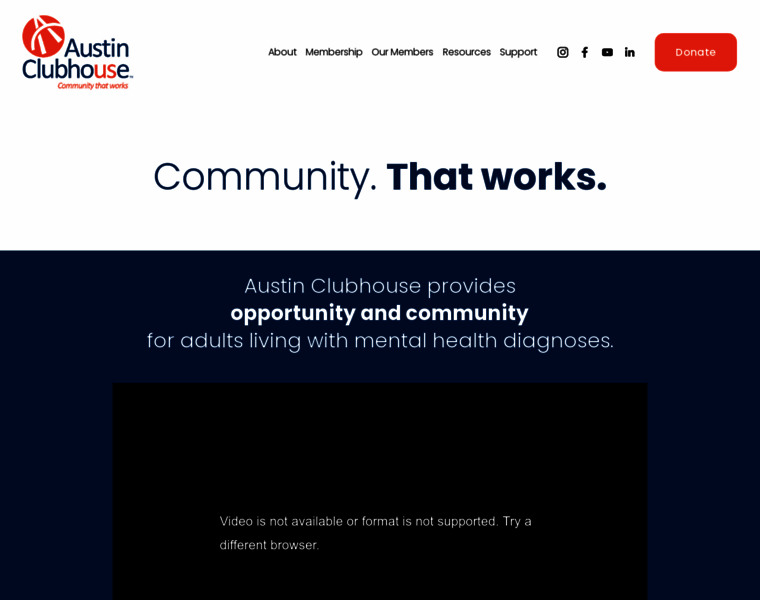 Austinclubhouse.org thumbnail