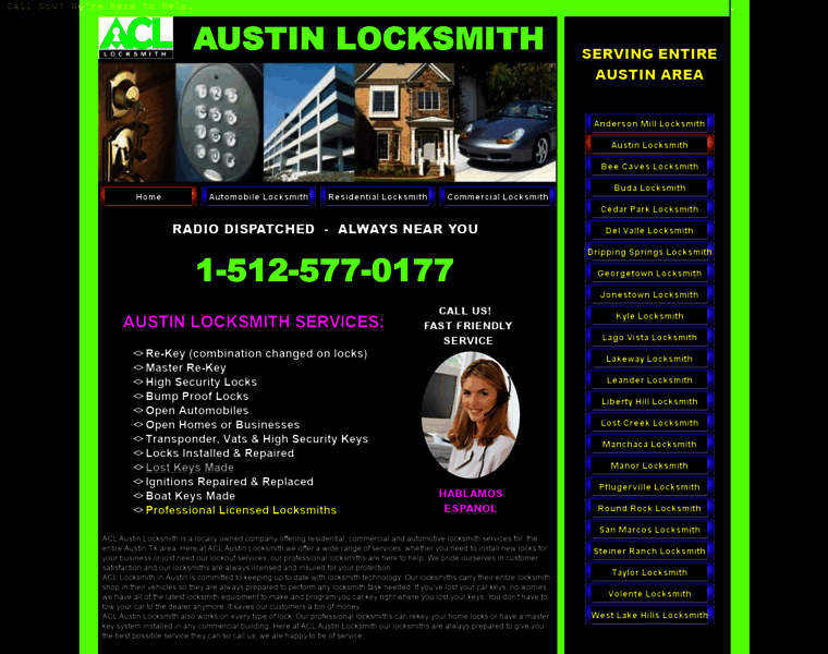 Austinlocksmithservice.com thumbnail