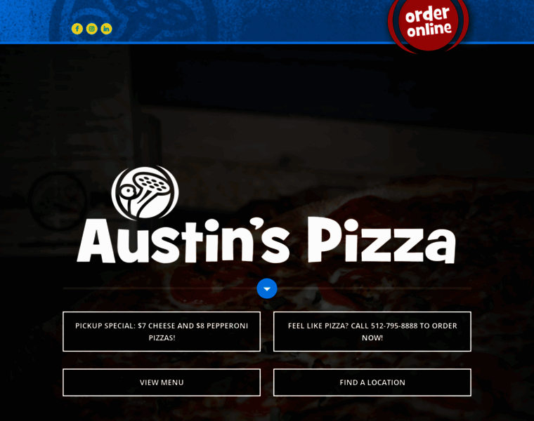 Austinspizza.com thumbnail