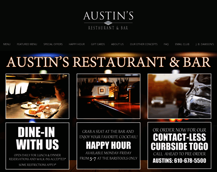 Austinsrestaurant.com thumbnail