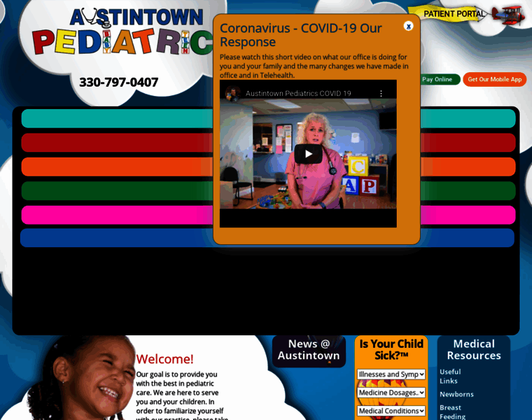 Austintownpediatrics.com thumbnail