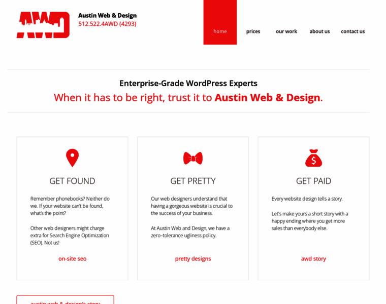 Austinwebanddesign.com thumbnail