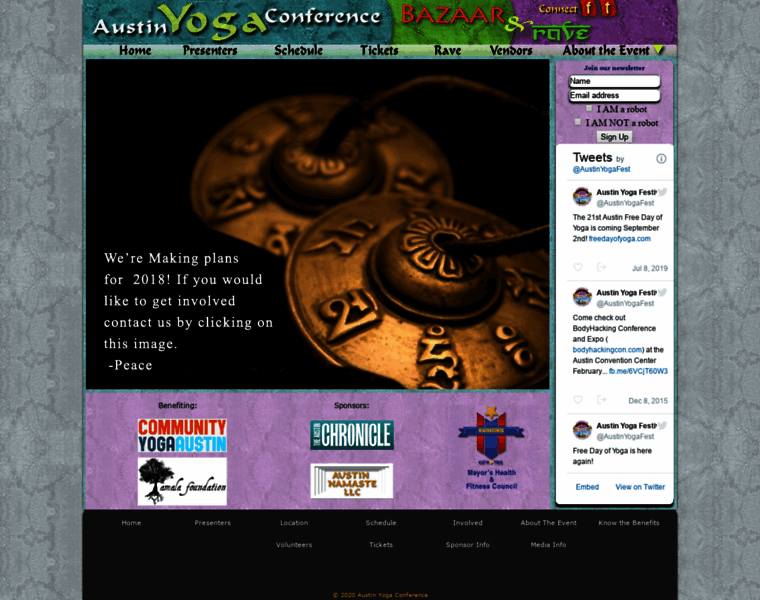 Austinyogaconference.com thumbnail