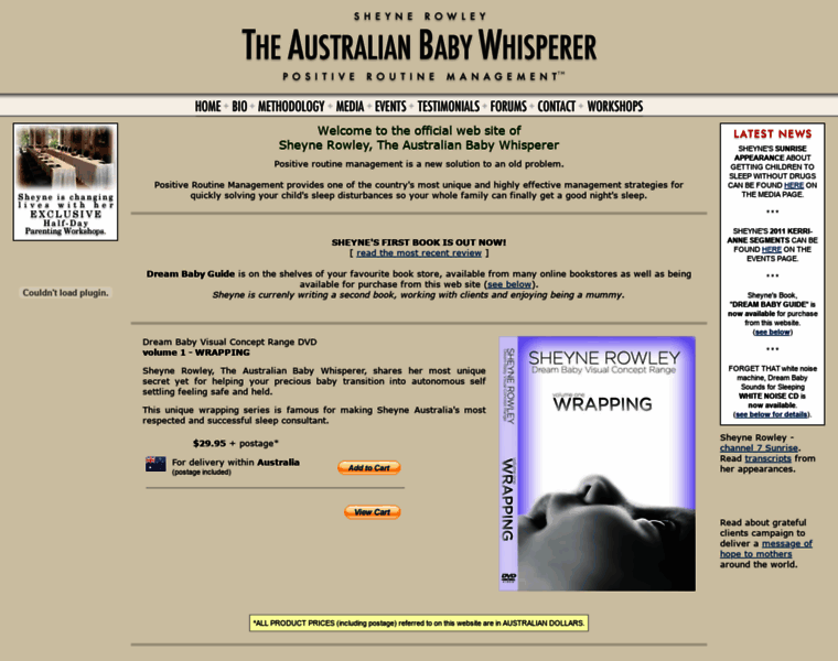 Australianbabywhisperer.com.au thumbnail
