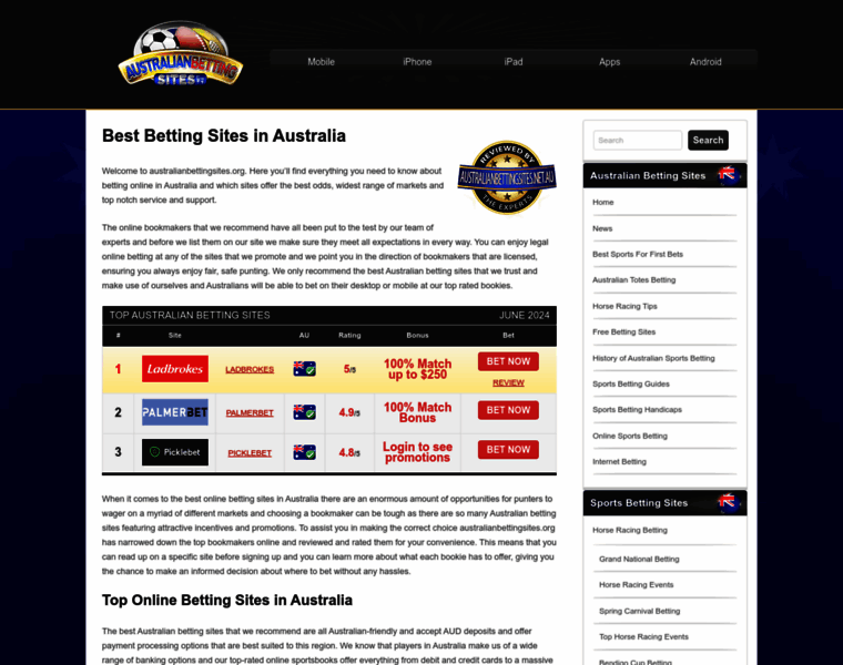 Australianbettingsites.org thumbnail
