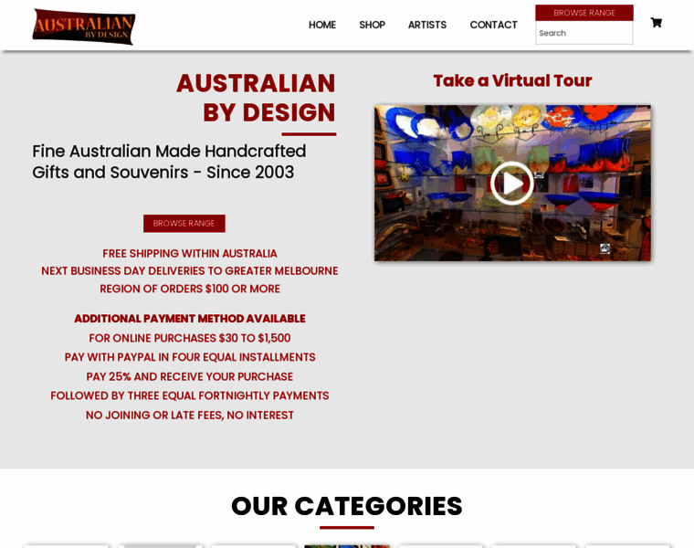 Australianbydesign.com.au thumbnail