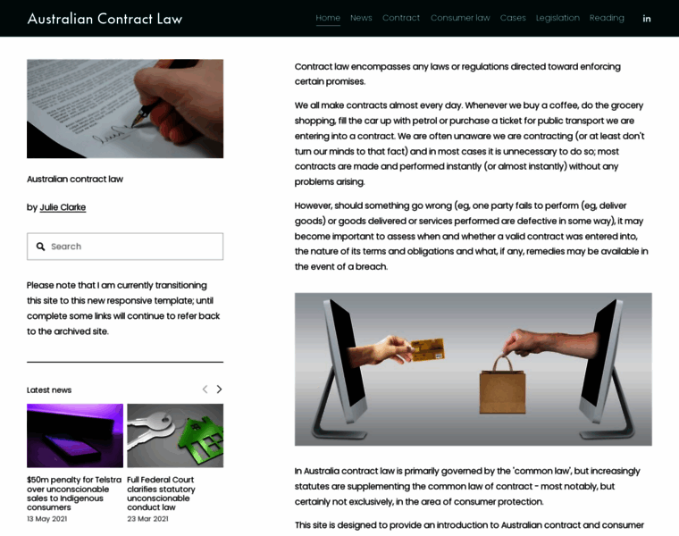 Australiancontractlaw.info thumbnail