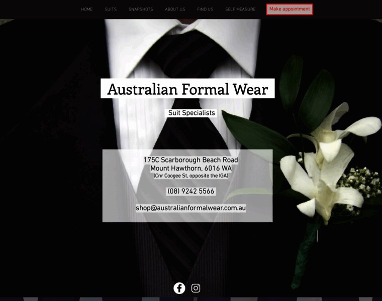 Australianformalwear.com.au thumbnail