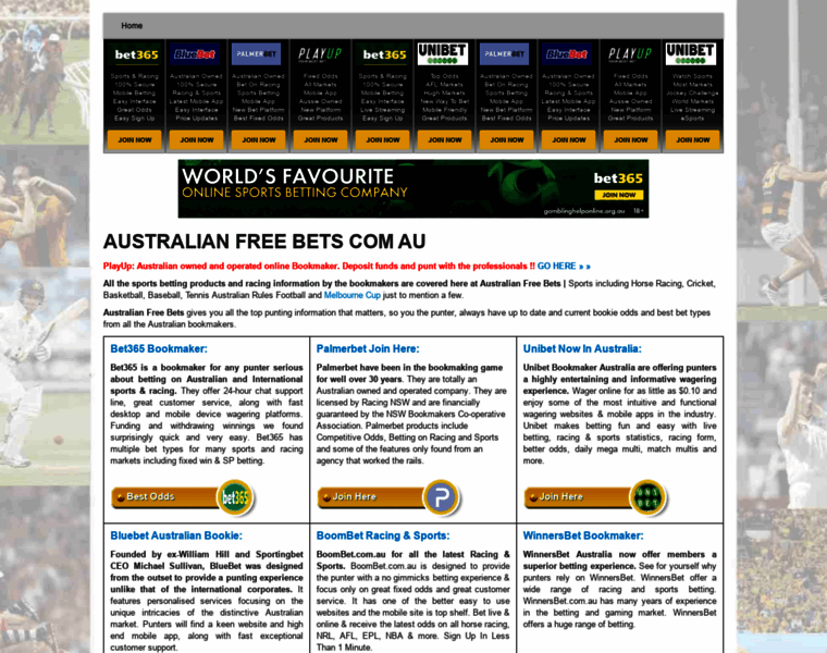 Australianfreebets.com.au thumbnail