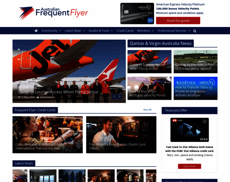 Australianfrequentflyer.com.au thumbnail