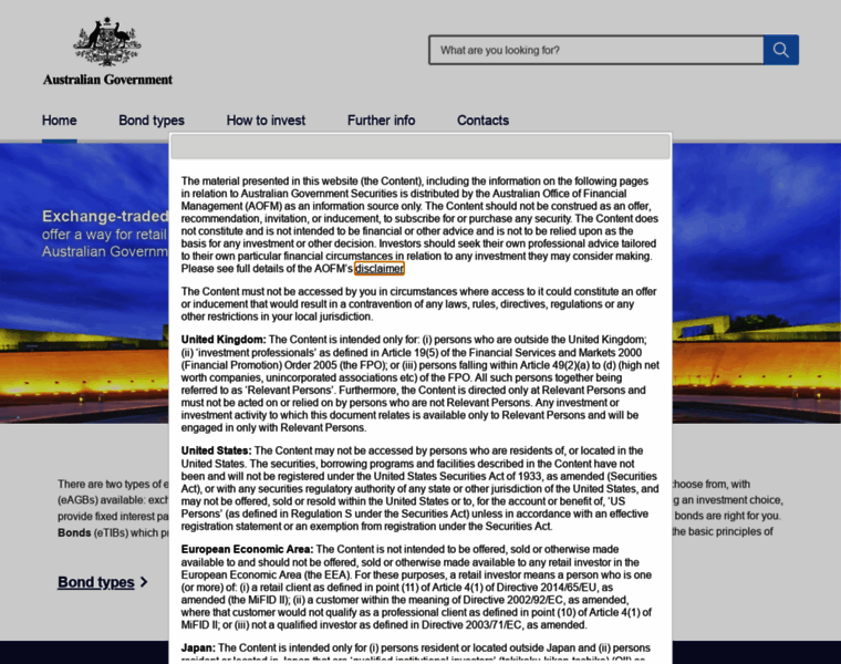 Australiangovernmentbonds.gov.au thumbnail
