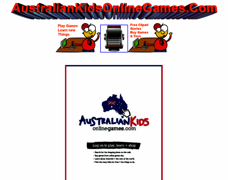Australiankidsonlinegames.com thumbnail