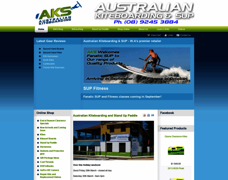 Australiankiteboarding.com.au thumbnail