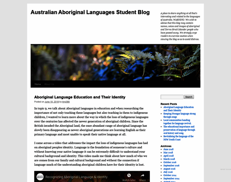 Australianlanguages.wordpress.com thumbnail