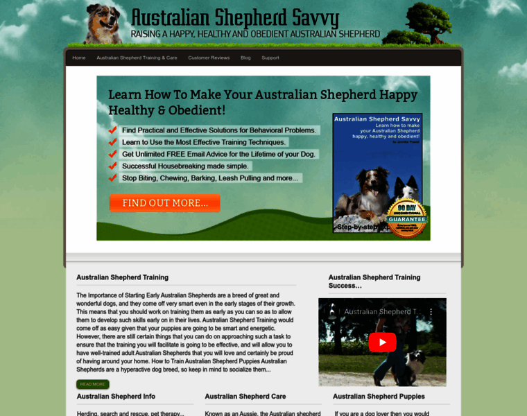 Australianshepherdsavvy.com thumbnail