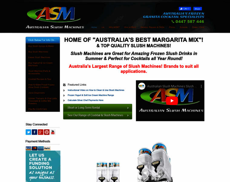 Australianslushmachines.com.au thumbnail