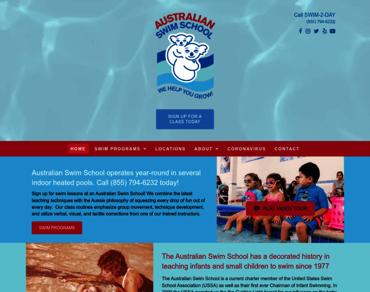 Australianswimschool.com thumbnail