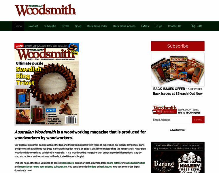 Australianwoodsmith.com.au thumbnail