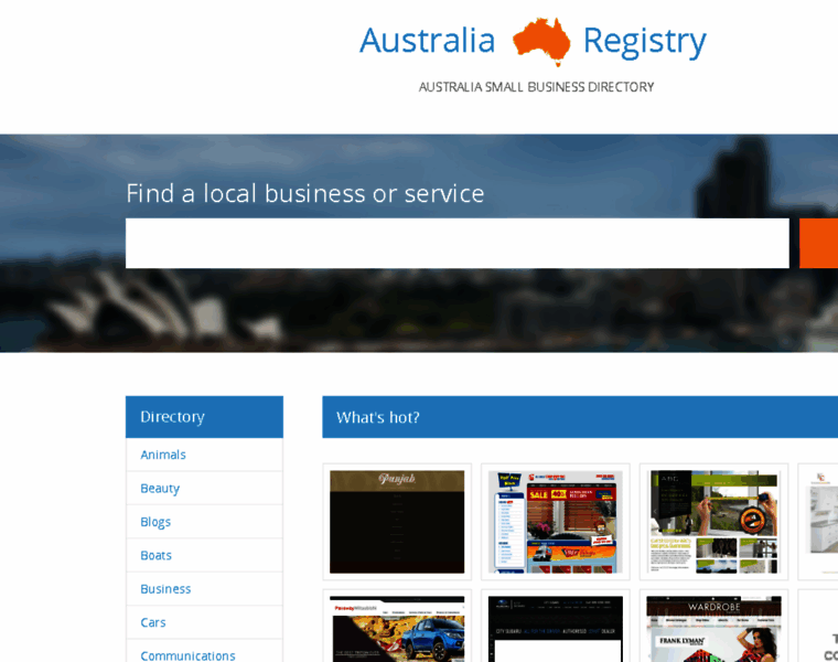 Australiaregistry.com.au thumbnail