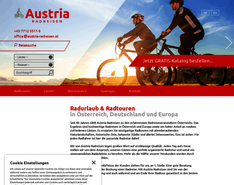 Austria-radreisen.at thumbnail